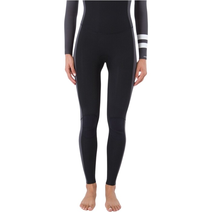 2024 Hurley Womens Advant 4/3mm Chest Zip Wetsuit WFS0013403 - Black